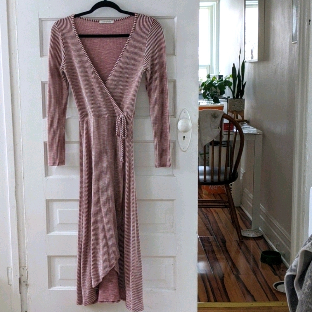 Caution To The Wind Wrap Dress